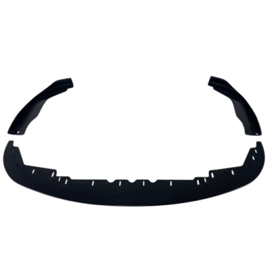 Πρόσθετο εμπρός προφυλακτήρα με splitter για BMW G20 (2018-2021) AC Schnitzer design  - μαύρο γυαλιστερό
