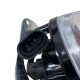 Προφυλακτήρας εμπρός για Mercedes W211 E-Class (2006-2009) - AMG Design με ανοίγματα για parktronic  και προβολάκια