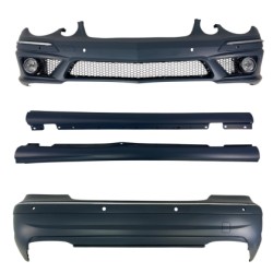 Body kit για E-Class W211 (2006-2008) - AMG E63 design με προβολάκια Body kit για E-Class W211 (2006-2008) - AMG E63 design με προβολάκια