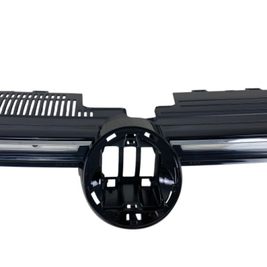Μάσκα χωρίς σήμα για Vw Golf 8 - GTI design με γρίλιες χρωμίου