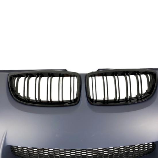 Προφυλακτήρας εμπρός BMW E90 (2008+) - M3 design με καρδιές, άνοιγμα για προβολάκια, χωρίς parktronic