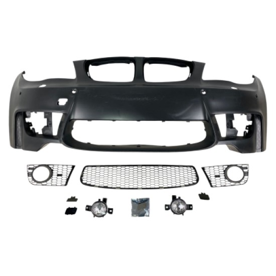 Προφυλακτήρας εμπρός για BMW E87 (2007-2011) - M1 design με προβολάκια