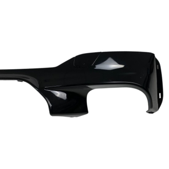 Diffuser πίσω προφυλακτήρα για BMW G30 - M5 design διπλό για διπλή εξάτμιση