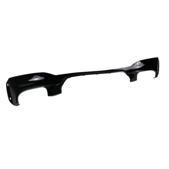Diffuser πίσω προφυλακτήρα για BMW G30 - M5 design διπλό για διπλή εξάτμιση