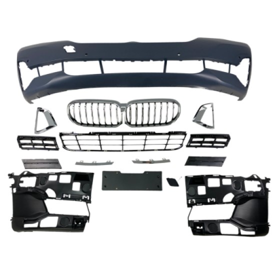 Προφυλακτήρας εμπρός για BMW G30 (2020+) - М5 design με ανοίγματα για parktronic και κάμερα