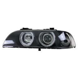 Φανάρια εμπρός angel eyes για BMW E39 (1995-2000) - μαύρα , χειρ.ρύθμιση , χωρίς λάμπες (Η7) - σετ 2τμχ. Φανάρια εμπρός angel eyes για BMW E39 (1995-2000) - μαύρα , χειρ.ρύθμιση , χωρίς λάμπες (Η7) - σετ 2τμχ.