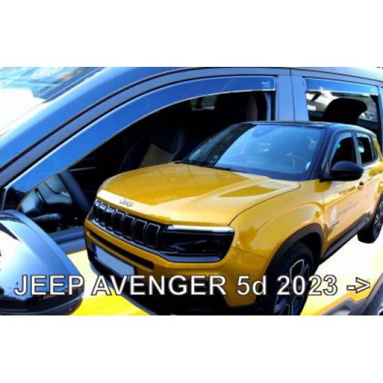 Ανεμοθραύστες για Jeep Avenger (2023+) - 4τμχ. εμπρός και πίσω Ανεμοθραύστες για Jeep Avenger (2023+) - 4τμχ. εμπρός και πίσω