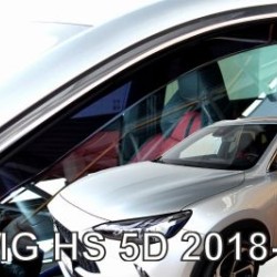 Ανεμοθραύστες για MG HS (2018+) - 2τμχ. εμπρός