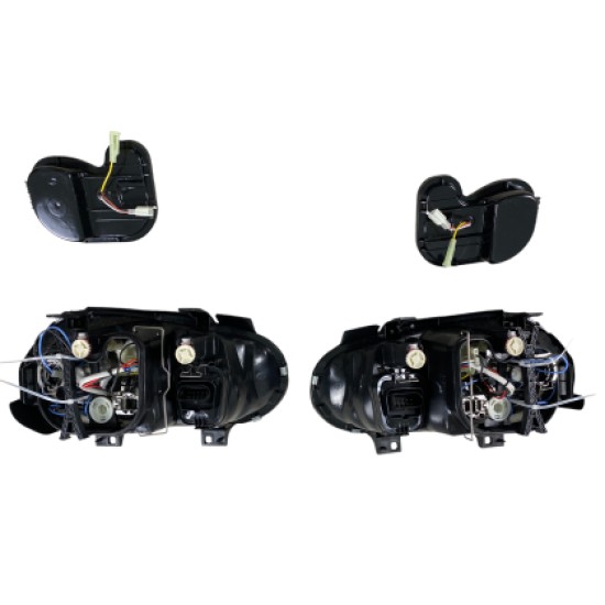 Φανάρια εμπρός angel eyes για Vw Golf IV R32 - chrome , χωρίς λάμπες (Η7) - σετ 2τμχ. Φανάρια εμπρός angel eyes για Vw Golf IV R32 - chrome , χωρίς λάμπες (Η7) - σετ 2τμχ.