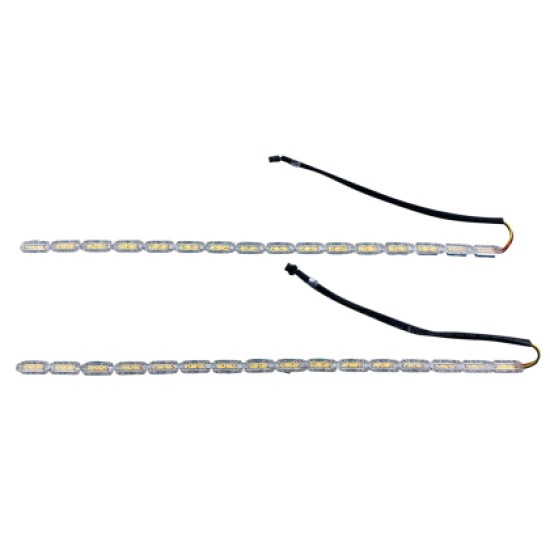 Led ταινία για φώτα ημέρας με φλας για ενσωμάτωση - 2τμχ.