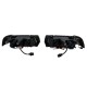 Φανάρια εμπρός angel eyes για BMW E36 (1991-1999) 4d sedan - black , με λάμπες (Η1) - σετ 2τμχ.