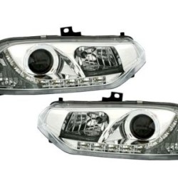 Φανάρια εμπρός led για Alfa Romeo 156 (1997-2003) - chrome , με λάμπες (Η1) - σετ 2τμχ. Φανάρια εμπρός led για Alfa Romeo 156 (1997-2003) - chrome , με λάμπες (Η1) - σετ 2τμχ.