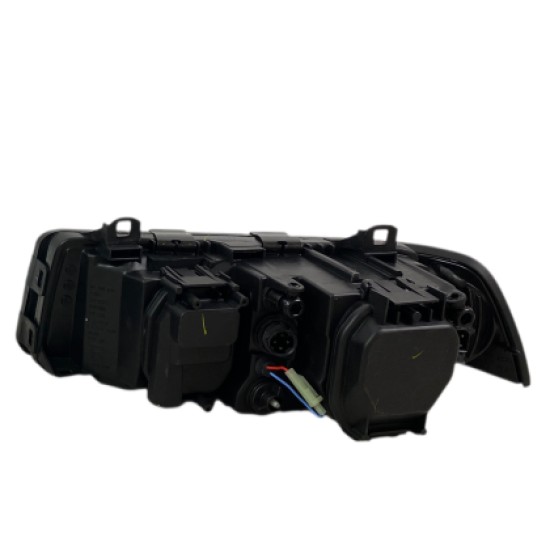 Φανάρια εμπρός angel eyes για Bmw E36 (1991-2000) 4d sedan - μαύρα , χωρίς λάμπες (Η7) - σετ 2τμχ.