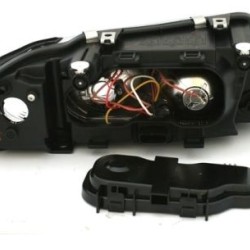 Φανάρια εμπρός για Audi A3 (2000-2003) - μαύρα , χωρίς λάμπες (Η1/H7) - σετ 2τμχ. Φανάρια εμπρός για Audi A3 (2000-2003) - μαύρα , χωρίς λάμπες (Η1/H7) - σετ 2τμχ.