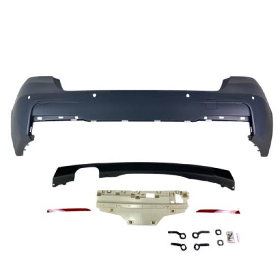 Πίσω προφυλακτήρας για BMW F31 (2011+) - M pack design με ανοίγματα για parktronic Πίσω προφυλακτήρας για BMW F31 (2011+) - M pack design με ανοίγματα για parktronic