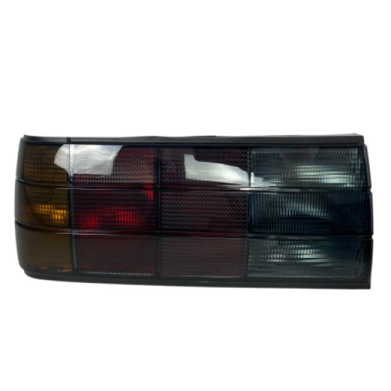 Πίσω φανάρια BMW E30 (1988-1991) - μαύρα χρωμίου - σετ 2τμχ.