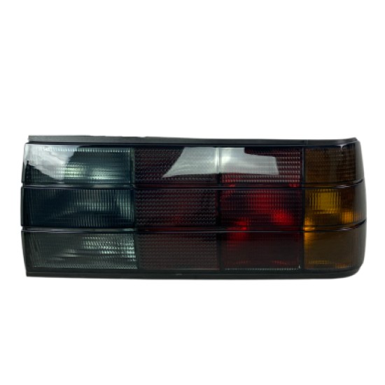 Πίσω φανάρια BMW E30 (1988-1991) - μαύρα χρωμίου - σετ 2τμχ.