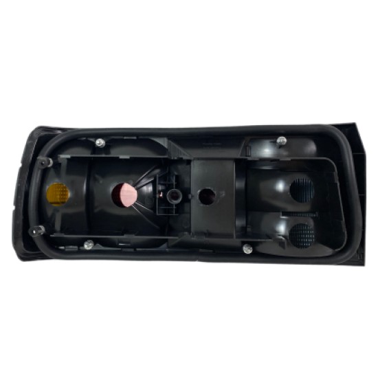 Πίσω φανάρια BMW E30 (1988-1991) - μαύρα χρωμίου - σετ 2τμχ.