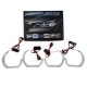 Δαχτυλίδια angel eyes για BMW E90 (2005-2009) - U-Design / Crystal Δαχτυλίδια angel eyes για BMW E90 (2005-2009) - U-Design / Crystal