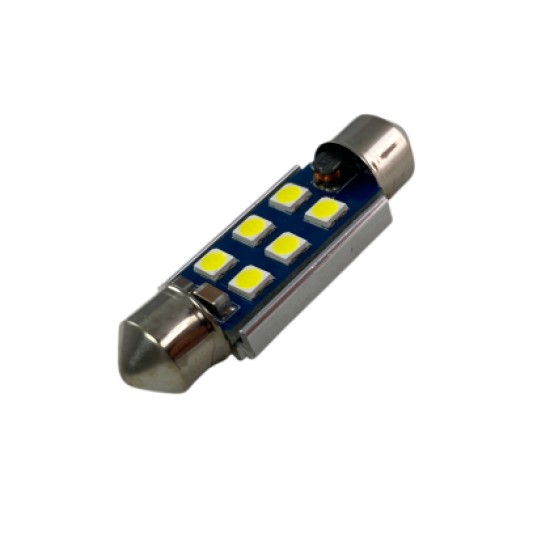 Led λάμπα για πλαφονιέρα με 6 SMD led 39mm - Canbus - 1τμχ. Led λάμπα για πλαφονιέρα με 6 SMD led 39mm - Canbus - 1τμχ.