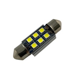 Led λάμπα για πλαφονιέρα με 6 SMD led 36mm - Canbus - 1τμχ.
