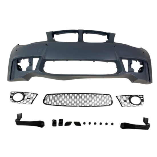 Προφυλακτήρας εμπρός για BMW E81 / E87 (2004-2011) - M1 design με ανοίγματα για προβολάκια