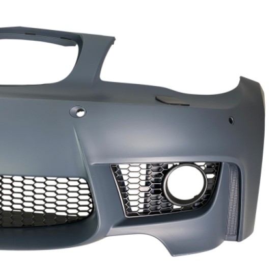 Προφυλακτήρας εμπρός για BMW E81 / E87 (2004-2011) - M1 design με ανοίγματα για προβολάκια