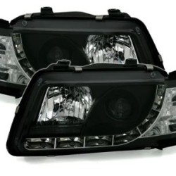 Φανάρια εμπρός led για Audi A3 (1996-2000) - μαύρα , με λάμπες (Η1) - σετ 2τμχ. Φανάρια εμπρός led για Audi A3 (1996-2000) - μαύρα , με λάμπες (Η1) - σετ 2τμχ.