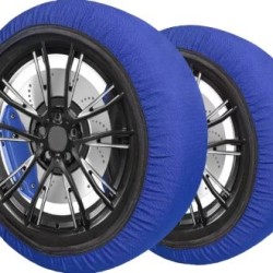 Χιονοκουβέρτες Streetech - μπλε χρώμα - μέγεθος L - σετ 2τμχ.