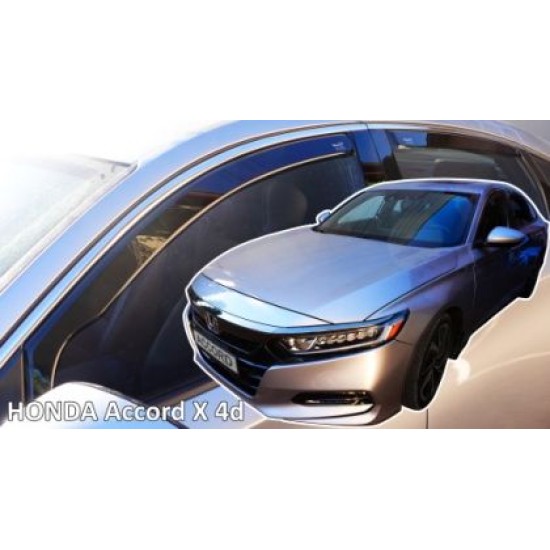 Ανεμοθραύστες Honda Accord X (2017-2023) sedan - 4τμχ. εμπρός και πίσω, Heko Ανεμοθραύστες Honda Accord X (2017-2023) sedan - 4τμχ. εμπρός και πίσω, Heko