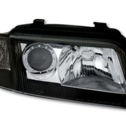 Φανάρια εμπρός για Audi A4 (1999-2001) - μαύρα , χωρίς λάμπες (Η7) - σετ 2τμχ. Φανάρια εμπρός για Audi A4 (1999-2001) - μαύρα , χωρίς λάμπες (Η7) - σετ 2τμχ.