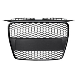 Μάσκα Audi A3 (2003-2008) με βάση για σήμα - RS-Look μαύρη