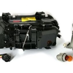 Φανάρια εμπρός angel eyes για Audi A4 (1995-1998) - chrome , χωρίς λάμπες (Η7) - σετ 2τμχ.