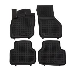 Λαστιχένια πατάκια Rezaw Plast για Skoda Octavia (2024+) liftback, Mild Hybrid, facelift τύπου σκαφάκι - 4τμχ.