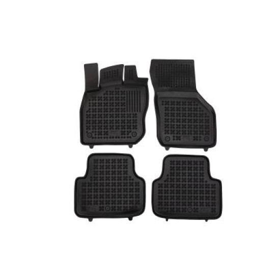 Λαστιχένια πατάκια Rezaw Plast για Skoda Octavia (2024+) combi, Mild Hybrid, facelift τύπου σκαφάκι - 4τμχ.