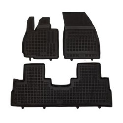 Λαστιχένια πατάκια Rezaw Plast για Omoda 9 (2025+) super hybrid  τύπου σκαφάκι - 3τμχ.