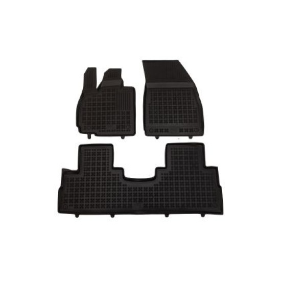 Λαστιχένια πατάκια Rezaw Plast για Omoda 9 (2025+) super hybrid  τύπου σκαφάκι - 3τμχ.