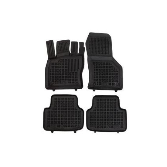 Λαστιχένια πατάκια Rezaw Plast για Cupra Leon (2024+) sportstourer - petrol, diesel, facelift  τύπου σκαφάκι - 4τμχ.