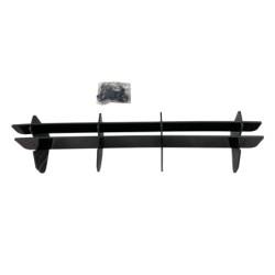 Diffuser πίσω προφυλακτήρα για Volkswagen Golf 7.5 Blade - μαύρο γυαλιστερό