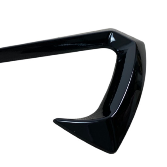 Πρόσθετα φτερού γύρω από τα φλας για Tesla Model Y - μαύρα γυαλιστερά