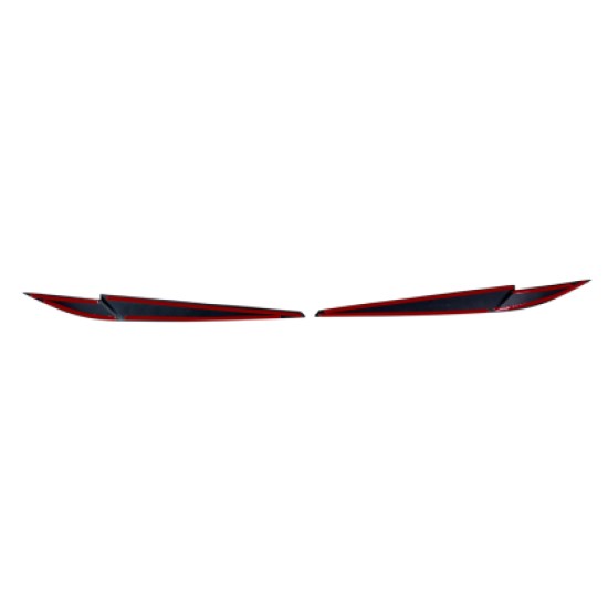 Φρυδάκια φαναριών για BMW X5 F15 (2014-2018) - μαύρα γυαλιστερά