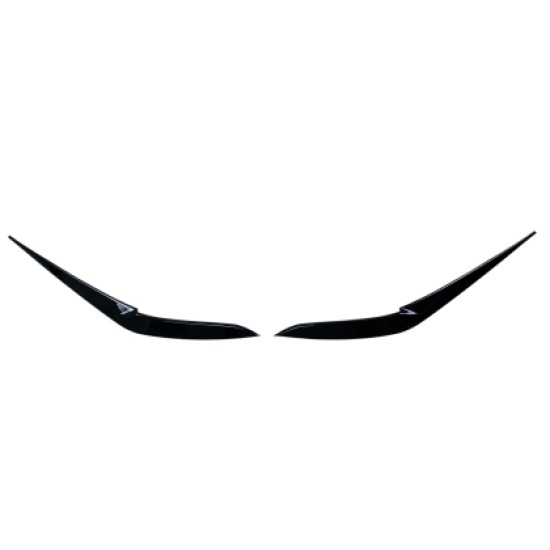 Φρυδάκια φαναριών για BMW X5 G05 (2019-2023) - μαύρα γυαλιστερά