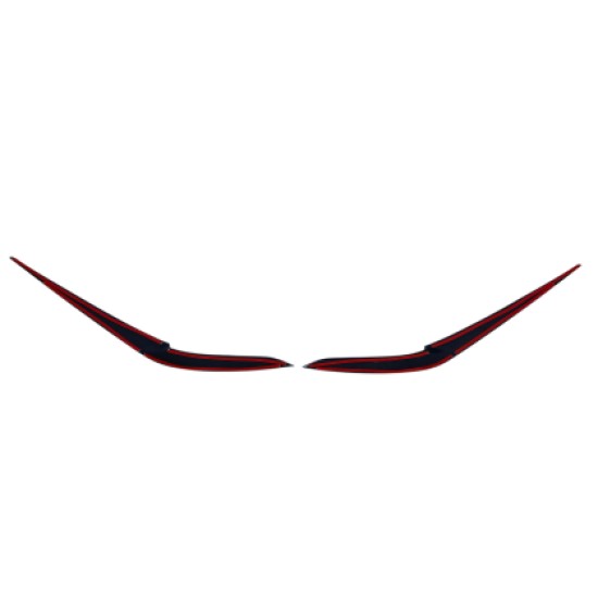 Φρυδάκια φαναριών για BMW X5 G05 (2019-2023) - μαύρα γυαλιστερά