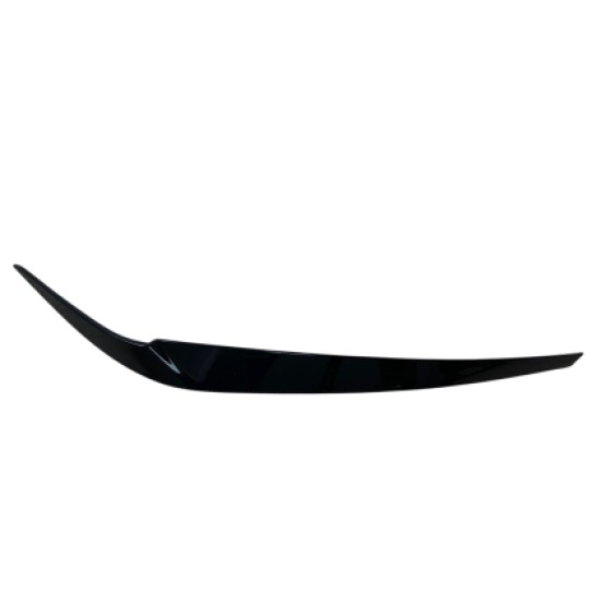 Φρυδάκια φαναριών για BMW G30 (2018-2020) - μαύρα γυαλιστερά