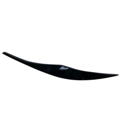 Φρυδάκια φαναριών για BMW E90 (2005-2012) - μαύρα γυαλιστερά