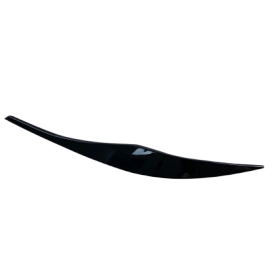 Φρυδάκια φαναριών για BMW E90 (2005-2012) - μαύρα γυαλιστερά