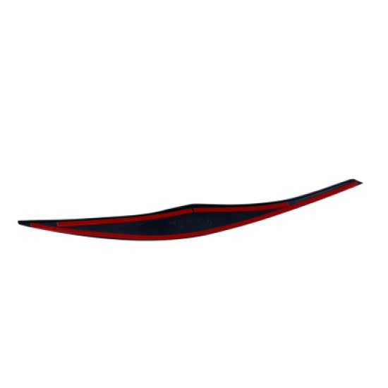 Φρυδάκια φαναριών για BMW E90 (2005-2012) - μαύρα γυαλιστερά