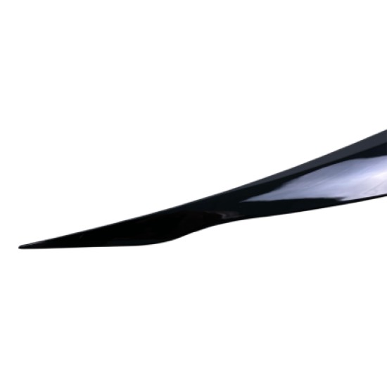 Φρυδάκια φαναριών για BMW F30 (2011-2018) - μαύρα γυαλιστερά