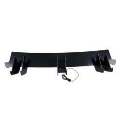 Diffuser πίσω προφυλακτήρα για Volkswagen Golf 8 GTI Blade με ανακλαστήρα - μαύρο γυαλιστερό