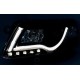 Φανάρια εμπρός led lightbar για Audi A6 4F (2004-2008) , με λάμπες (H7/Η1) - σετ 2τμχ.